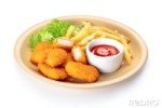 chicken-nuggets-with-french-fries-ketchup-and-salad-in-brown-700-174500753